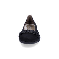 Rieker Damen Ballerina schwarz