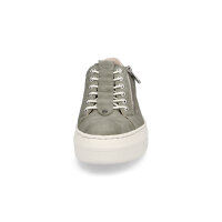 Rieker Damen Plateau Sneaker gr&uuml;n leo