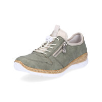 Rieker Damen Slip-on Sneaker salbei grün