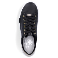 Rieker Damen Plateau Sneaker schwarz