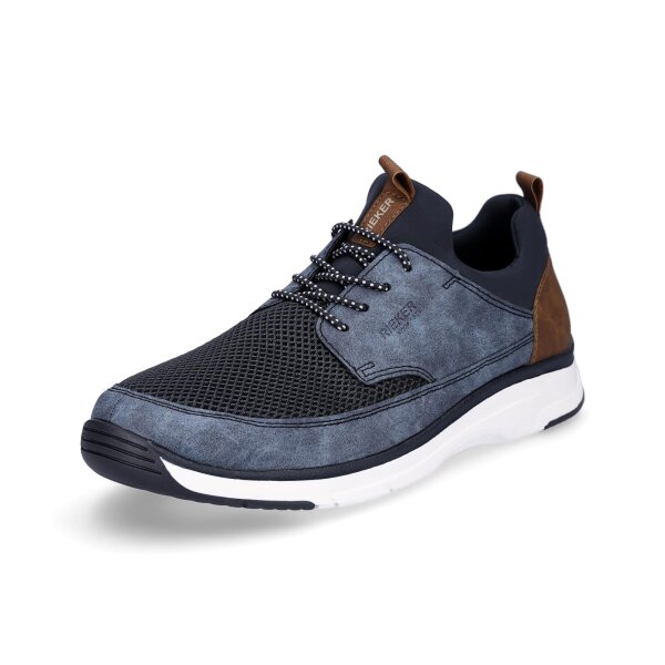 Rieker Herren Slip-on Sneaker navy blau