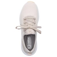 Rieker Evolution Damen Strick Sneaker beige gold