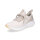 Rieker Evolution Damen Strick Sneaker beige gold