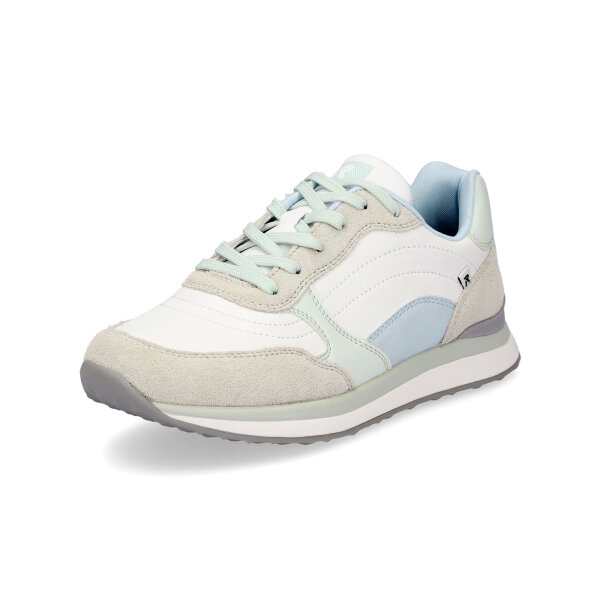 Rieker Evolution Damen Leder Sneaker pastell