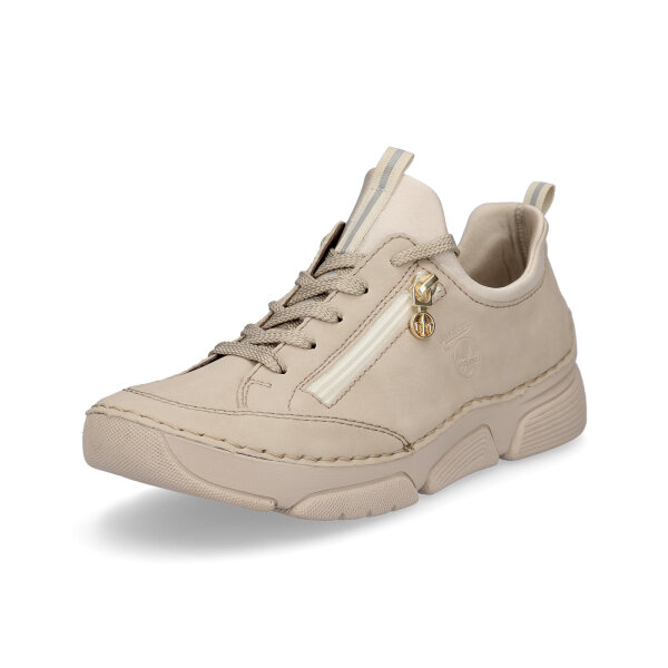 Rieker Damen Sneaker beige gold