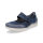 Rieker Damen Mesh Slipper blau