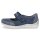 Rieker Damen Mesh Slipper blau