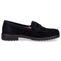 Rieker Damen Slipper schwarz