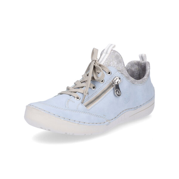 Rieker Damen Schn&uuml;rschuh blau