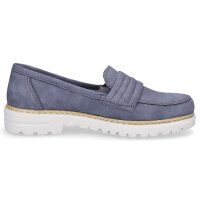 Rieker Damen Slipper blau
