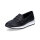Remonte Damen Leder Slipper schwarz