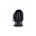 Remonte Damen Leder Slipper schwarz