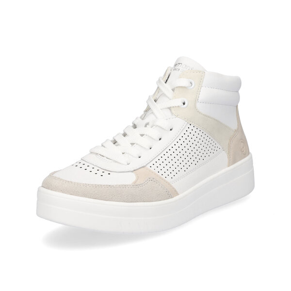 Remonte Damen High Top Sneaker weiß