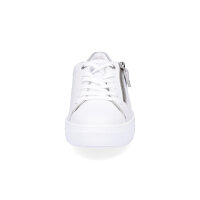 Remonte Damen Leder Sneaker wei&szlig; silber