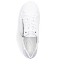 Remonte Damen Leder Sneaker wei&szlig; silber
