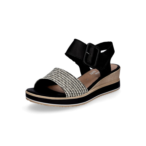 Remonte Damen Sandalette schwarz