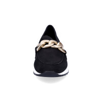 Remonte Damen Slipper schwarz gold