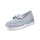 Remonte Damen Slipper blau silber