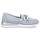 Remonte Damen Slipper blau silber