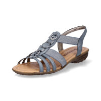 Remonte Damen Sandale blau glitzer