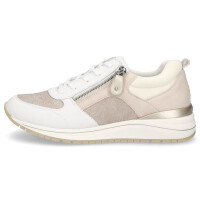 Remonte Damen Leder Sneaker rosa weiß