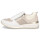Remonte Damen Leder Sneaker rosa weiß