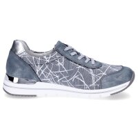 Remonte Damen Sneaker blau silber