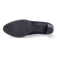 Ara Damen Leder Pumps blau Samt
