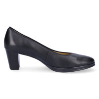 Ara Damen Leder Pumps schwarz matt