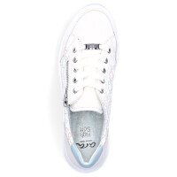 Ara Damen Leder Sneaker weiß kombi