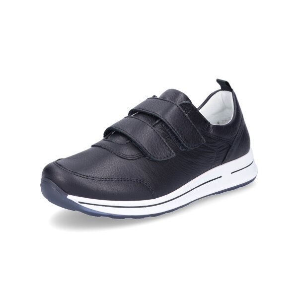 Ara Damen Leder Sneaker blau Klett