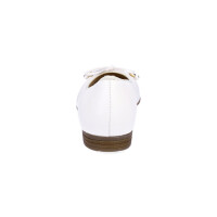 Ara Damen Leder Ballerina creme weiß