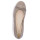 Ara Damen Leder Ballerina taupe Samt