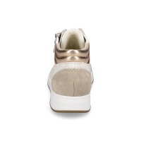 Ara Damen Leder Sneaker wei&szlig; sand