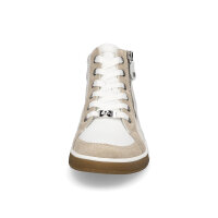 Ara Damen Leder Sneaker wei&szlig; sand