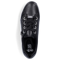 Ara Damen Leder Sneaker schwarz
