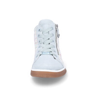 Ara Damen Leder Sneaker hellblau multi