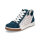 Ara Damen Leder Sneaker petrol multi