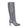 Buffalo Damen Stiefel vegan silber Glitzer