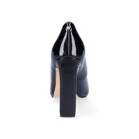 Buffalo Damen Pumps vegan schwarz Lack