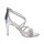 Buffalo Damen Sandalette vegan silber