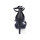 Buffalo Damen Sandalette vegan schwarz Glitzer