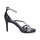 Buffalo Damen Sandalette vegan schwarz Glitzer