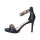 Buffalo Damen Sandalette vegan schwarz gold