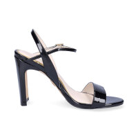 Buffalo Damen Sandalette vegan schwarz Lack