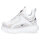 Buffalo Damen Plateau Sneaker vegan puder weiß