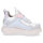 Buffalo Damen Plateau Sneaker vegan pastell blau
