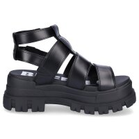 Buffalo Damen Plateau Sandale schwarz