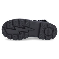 Buffalo Damen Plateau Sandale schwarz