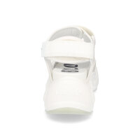 Buffalo Damen Plateau Sandale Binary creme wei&szlig;